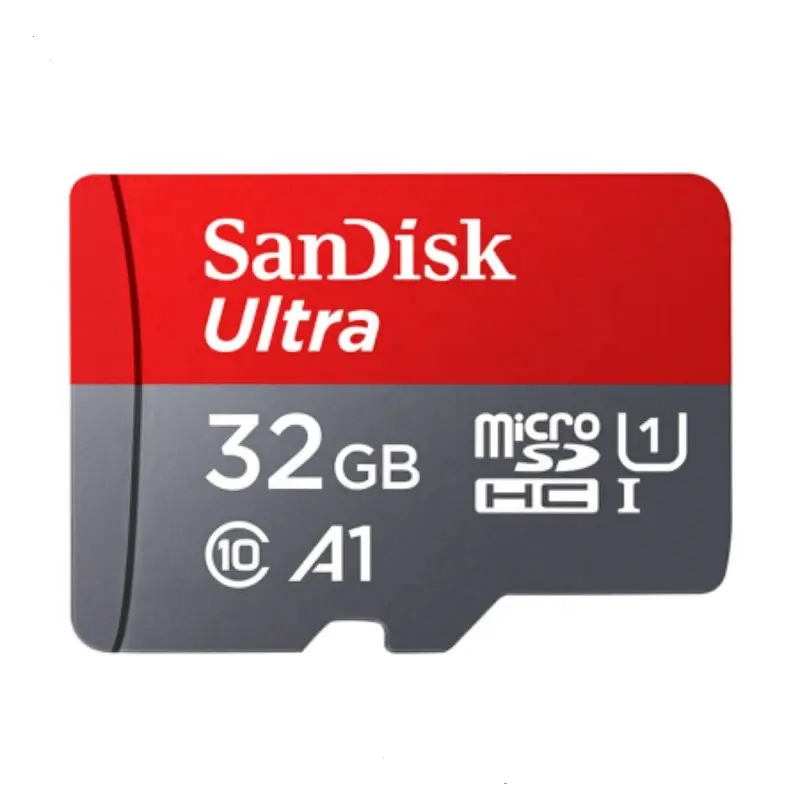 Auténtico Sandisk Ultra C10 SDSQUNC 32GB 64GB 128GB Tarjeta de memoria SD con San Disk Clase 10 SD Cartao de memoria SanDisk