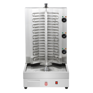 Nuova Macchina Elettrica Commerciale per Kebab e Shawarma, Materiale SUS201 per Alimenti, Termostato Regolabile, 8KW 220-240V 50-60Hz, Garanzia 1 Anno - Product Image 1