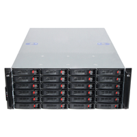 Server NAS Rak-mount 4U dengan Prosesor Intel Xeon Scalable Generasi ke-2, Kapasitas 24 Drive, 2 Slot PCIe 3.0 X8, Tersedia