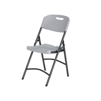 Chaise pliante en plastique portable en gros pour les événements de mariage de fête en plein air à l'intérieur