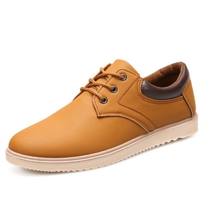 Scarpe in Pelle Qlfashion con Punta Larga Antiscivolo, Sneakers Casual Britanniche Traspiranti e Leggere da Uomo - Product Image 5