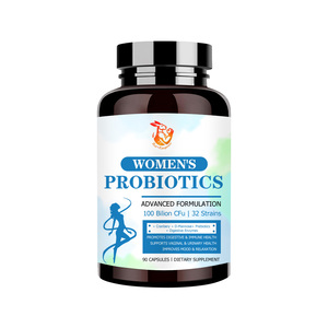 Cápsulas de Probióticos para Mujer Más Vendidas con Vitamina B 5-HTP, Cápsulas Dietéticas Naturales para Aumentar la Serotonina - Product Image 1