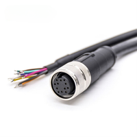 Cable M16 Din Conjunto de conector de 12 pines
