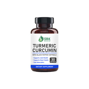 Gélules de Curcuma et Curcumine à Marque Blanche avec Extrait de Curcuma Favorisant la Flexibilité Articulaire Optimale et la Santé Musculaire - Product Image 1