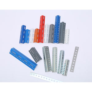 2023 usine vente directe perforé puissance enduit fer acier fendu angle barre de fer étagère en acier étagère personnalisée - Product Image 6