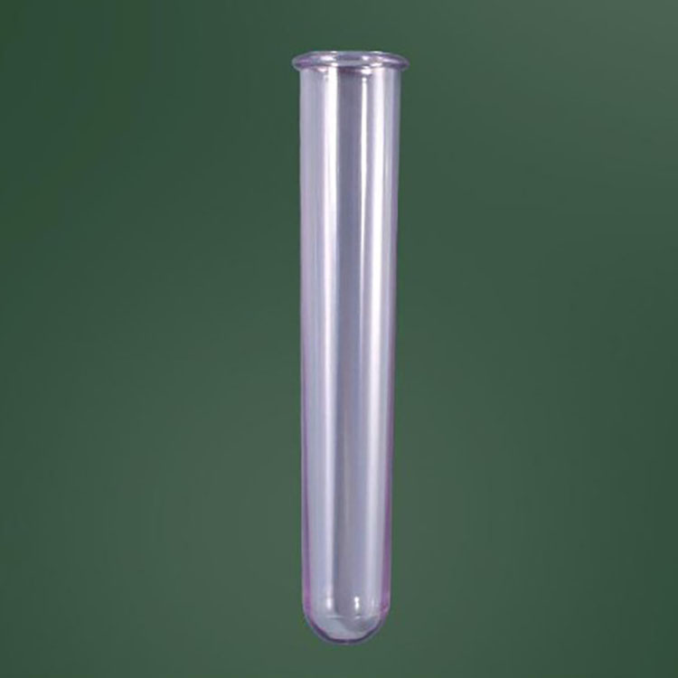 Tubo de ensayo morado