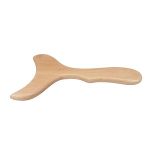 Planche Gua Sha en bois de hêtre, grande taille, outil de massage des méridiens pour le corps, les épaules et le cou - Product Image 4
