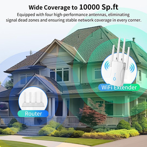 Chúng Tôi 1200Mbps Dual Band Wifi Repeater Dài Phạm Vi 2.4G Extender & 5G Tín Hiệu Khuếch Đại Booster Không Dây Repetidor Wifi Booster - Product Image 5