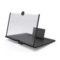 Loupe d'écran de téléphone portable ultra-mince de 12 pouces, amplificateur 3D HD, protection oculaire, support en plastique, nouveau support utilitaire pour salon