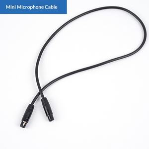 Fabrieksgroothandel Mini Microfoon Kabel <span class=keywords><strong>3</strong></span>-aderig Kannon Audio Verlengkabel Adapter 1m Lengte Model AU-003 - Product Image 2