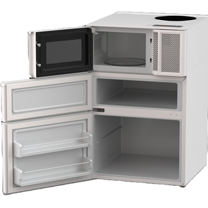 Microondas táctil para coche 2024, horno microondas integrado para comida caliente pequeña, horno microondas multifuncional 3 en 1 para el hogar - Product Image 1