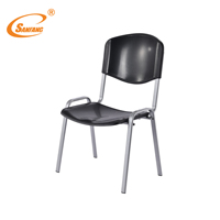 Chaise de bureau confortable en maille avec accoudoirs résistants aux chocs, structure en acier anti-basculement et siège respirant pour poste de travail