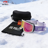 Lunettes de ski OTG personnalisées avec logo OEM, verres magnétiques de luxe pour l'extérieur, photochromiques, pour snowboard,