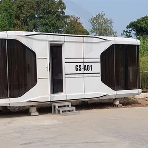 Mobile home construction fully furnished mobile house office can be placed anywhere mobile pod house