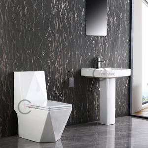 Ensemble de lavabo colonne Confort Hauteur Conforme, Kit complet de lavabo colonne - Product Image 3
