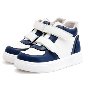 Zapatos Ortopédicos Infantiles Princepard <span class=keywords><strong>de</strong></span> Microfibra Blanca y Azul, con Soporte <span class=keywords><strong>de</strong></span> Arco, Previenen el Pie Plano, Impermeables y Transpirables - Product Image 1