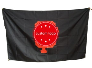 Cờ Đỏ 3*5 ft lớn thể thao đội thẻ biểu ngữ với hai kim loại grommets cho hiển thị phụ kiện - Product Image 4