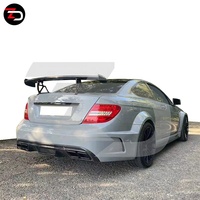 Ventes d'usine 2008-2014 Kit carrosserie BS avec ailes avant, jupes latérales, pare-chocs, spoiler, capot pour Mercedes Classe C W204 C63 C200 C300
