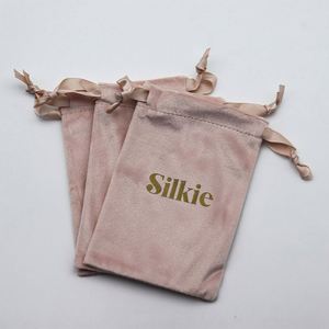 Customized Velvet Roll-Top Storage <b>Bag</b> Recyclable Plush Fabric <b>Drawstring</b> <b>Bag</b> for Jewelry Protection Dust-Proof Craft Storage - Product Image 4