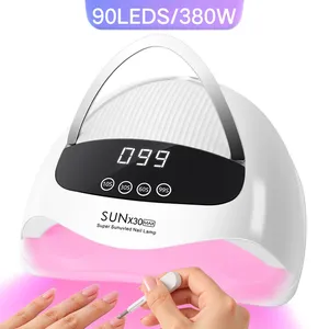 เครื่องอบเล็บ DianaBeauty 380W รุ่นมืออาชีพ พร้อมหน้าจอ LCD 90 หลอด LED สำหรับอบแห้งเจลทุกชนิด ยาทาเล็บ และอุปกรณ์ทำเล็บ - Product Image 1