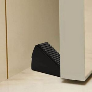 Heavy Duty Spring-Loaded 304 Stainless Steel Door <b>Stopper</b>-Adjustable Door Stop Wedge Bottom Door Tall <b>Draft</b> Blocker Decorative - Product Image 3