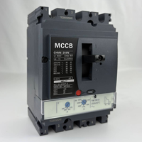 Disjoncteur à boîtier moulé CNXE CHM6-250M, courant nominal 250A, capacité de coupure 35kA, 220-240V, réglable électroniquement