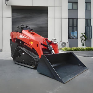 Pemuat Skid Steer Mini (bertenaga Diesel + pemuat Track + versi 1417kg) terjangkau - Product Image 1