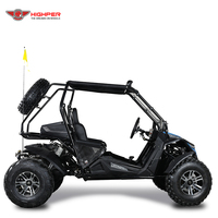HIGHPER Go Karts à Essence 150cc 200cc 250cc 300cc, Buggy de Plage à Essence Tout-Terrain Cross pour Adultes