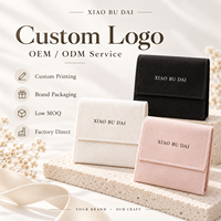 Pochette à bijoux de luxe en toile de coton crème imperméable avec rabat, personnalisable avec logo OEM/ODM, directement de l'usine, pour le rangement des bagues et des boucles d'oreilles