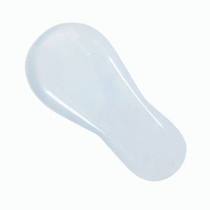 Outil de massage facial en cristal blanc pour réduire les rides et les poches, petit outil Guasha en jade blanc pour le visage - Product Image 6