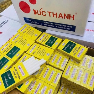 Factory Direct Duc Thanh Dustless White <b>Chalk</b> 12pcs/box Non Toxic Easy To Wipe Clean Hands Blackboard Stationery - Product Image 6