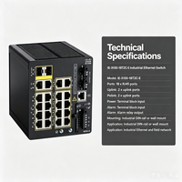 Commutateur réseau industriel IE-3100-18T2C-C-E, équipé de 18 ports Ethernet Gigabit, commutateur Internet IE