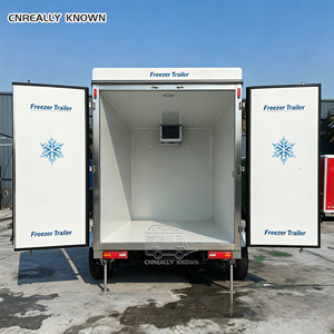 Remorque frigorifique commerciale robuste en acier inoxydable pour stockage à froid et congélation portable - Product Image 1