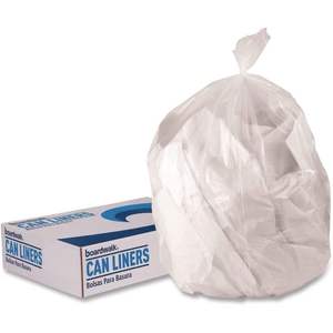 Boardwalk Z8048MNKR01 Naturel 40 pouces. X 48 pouces 45 gallons. 12 sacs poubelles haute densité pour bacs à déchets, 250 par carton - Product Image 4