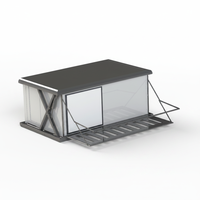 Tente de toit TCAL TM-01 avec actionneur électro-hydraulique haute performance, capsule de couchage, matelas de camping électrique à coque rigide 1 mm