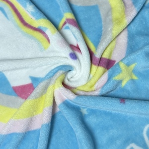 Dễ Thương siêu mềm đơn lớp 100% Polyester flannel trẻ em bốn mùa nhà giường với phim hoạt hình in chăn - Product Image 4