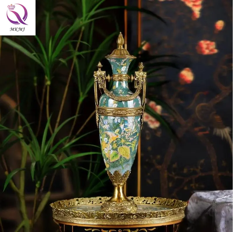 Antique thiết kế nội thất triển lãm Đồng sản phẩm trang trí gốm sứ đồ trang trí phụ kiện trang trí nội thất