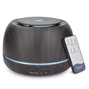 Difusor de Aromaterapia Ultrasónico Portátil, Pequeño, USB, con Aspecto de Madera, Humidificador de 300 ml, Difusor de Aceites Esenciales para el Hogar, Funcionamiento Silencioso - Product Image 5