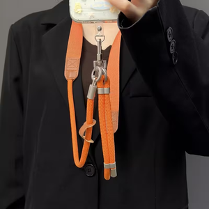 Correa ajustable de poliéster para llevar el teléfono móvil con correa ajustable para viajes al aire libre, se puede usar en diagonal. - Product Image 6