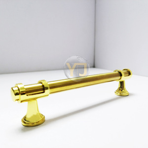 <b>Gold</b> Minimalist Bar Handle For Wardrobe Cabinet <b>Drawer</b> Modern Retro Long Handle Durable Stainless Steel 8011 - Product Image 5