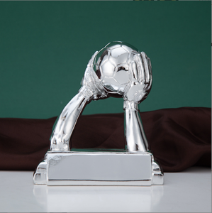 Golden Customized Resin Football Goalkeeper <strong>Trophies</strong> Art-inspired <strong>Cup</strong> Model for Sports for Souvenir or Gift Use - Product Image 3