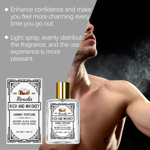 Parfum pour homme en gros, longue tenue, boisé, parfum de whisky, spray, fragrance envoûtante, neutraliseur d'odeurs, soin du visage, 50ml - Product Image 4
