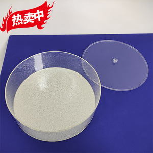 Boîte à Matzah cylindrique en acrylique transparent M24FB 610 pour le rangement du Matzah, accessoires pour four à micro-ondes - Product Image 2