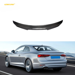 Aileron arrière de haute qualité pour <span class=keywords><strong>Audi</strong></span> <span class=keywords><strong>A5</strong></span> Sline S5 Rs5 B9 B9.5 coupé aileron de coffre arrière en Fiber de carbone lèvre d'aile de botte 2017up - Product Image 1