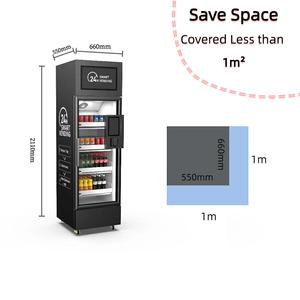 Kỹ thuật số <span class=keywords><strong>kiosk</strong></span> cho đồ uống đồ ăn nhẹ mở cửa với hệ thống thanh toán thẻ thông minh ai Combo Máy bán hàng tự động có tính năng SDK - Product Image 5
