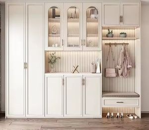 Zapatero de Madera de Varias Plantas, Mueble de Entrada Moderno para Zapatos - Product Image 5