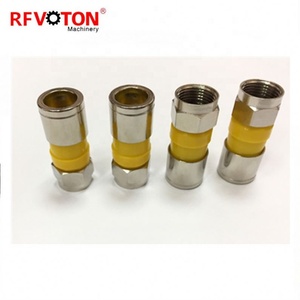 Giá thấp F nam RG6/rg11 uốn loại kết nối, chất lượng cao rf kết nối - Product Image 5