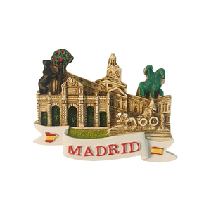 Imán Creativo para Refrigerador con Diseño del Puente Alcal Gate de <span class=keywords><strong>Madrid</strong></span>, Recuerdo Turístico de España, Fabricación China de Alta Calidad - Product Image 5