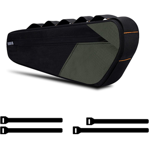 Muestra Gratuita de Bolsa Triangular Impermeable para Bicicleta de Montaña, Bolsa Seca Compacta con 2 Bolsillos Laterales para el Cuadro de la Bicicleta - Product Image 1