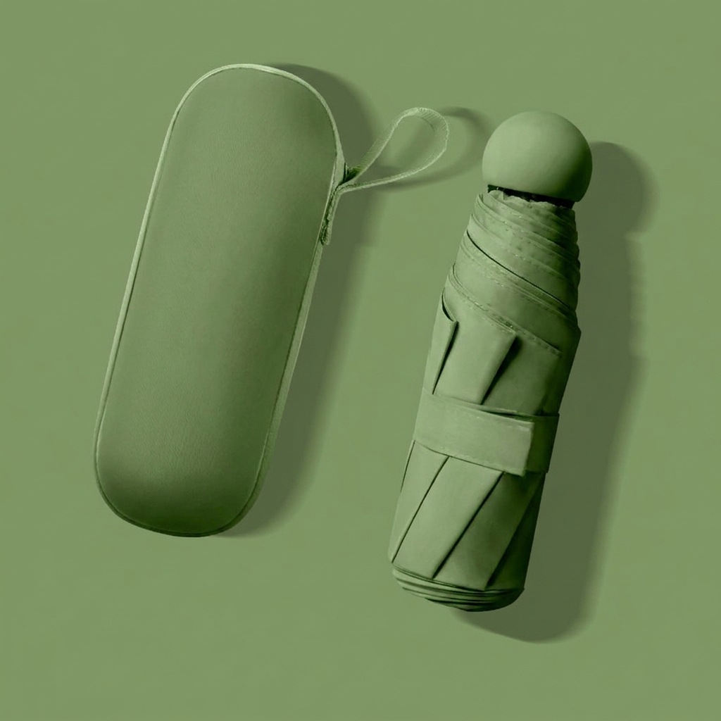 6-bone, 5-fold - Matcha Green [with capsule]